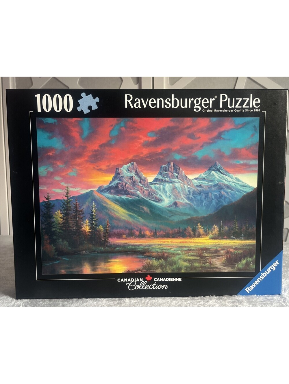 Ravensburger Albertas Three Sisters 1000 Pc Puzzle CANADIAN ROCKIES